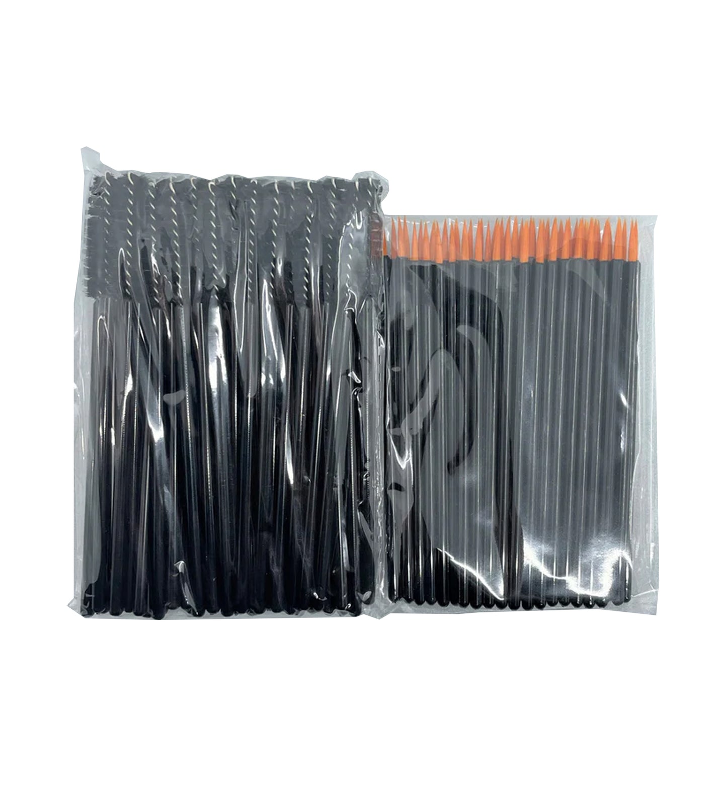 Eyelash and Eyebrow Application Brush Pack (100 pcs Total)