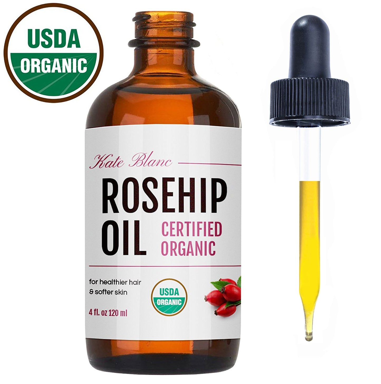 Rosehip Seed Oil - USDA Organic