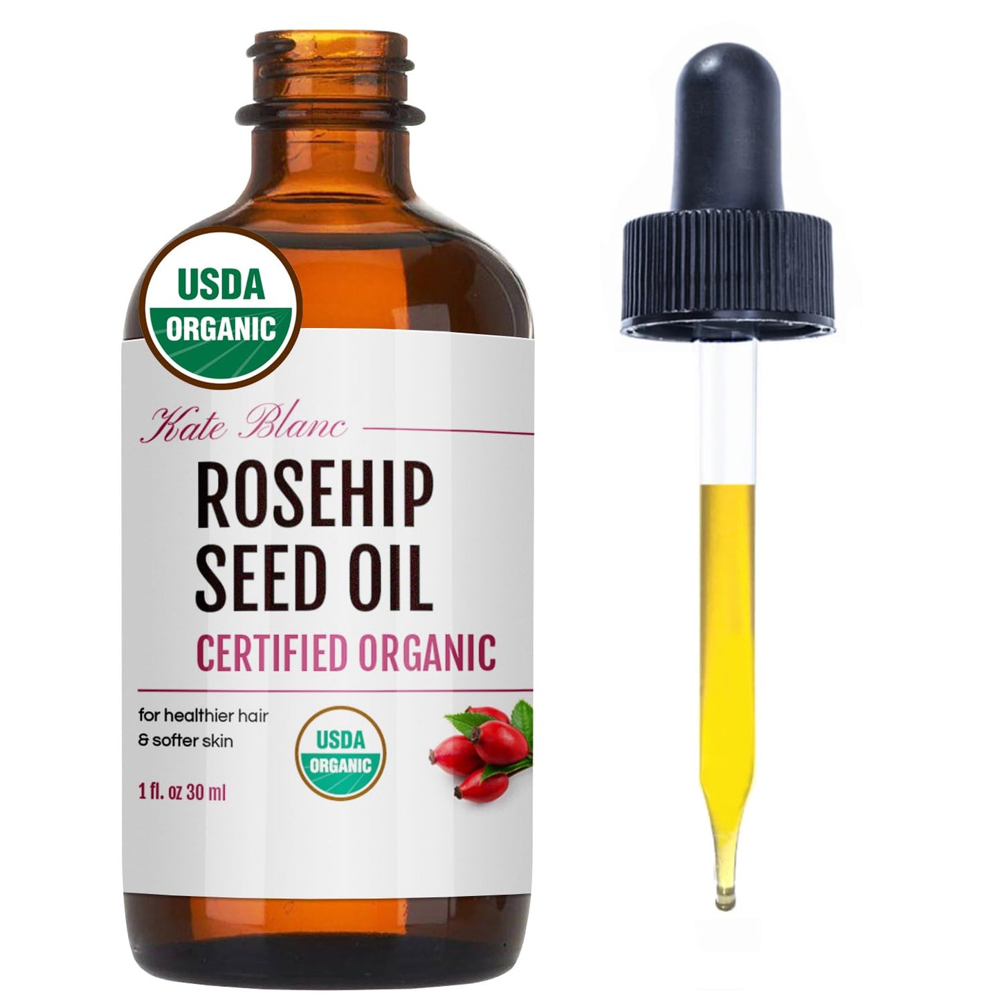 Rosehip Seed Oil - USDA Organic