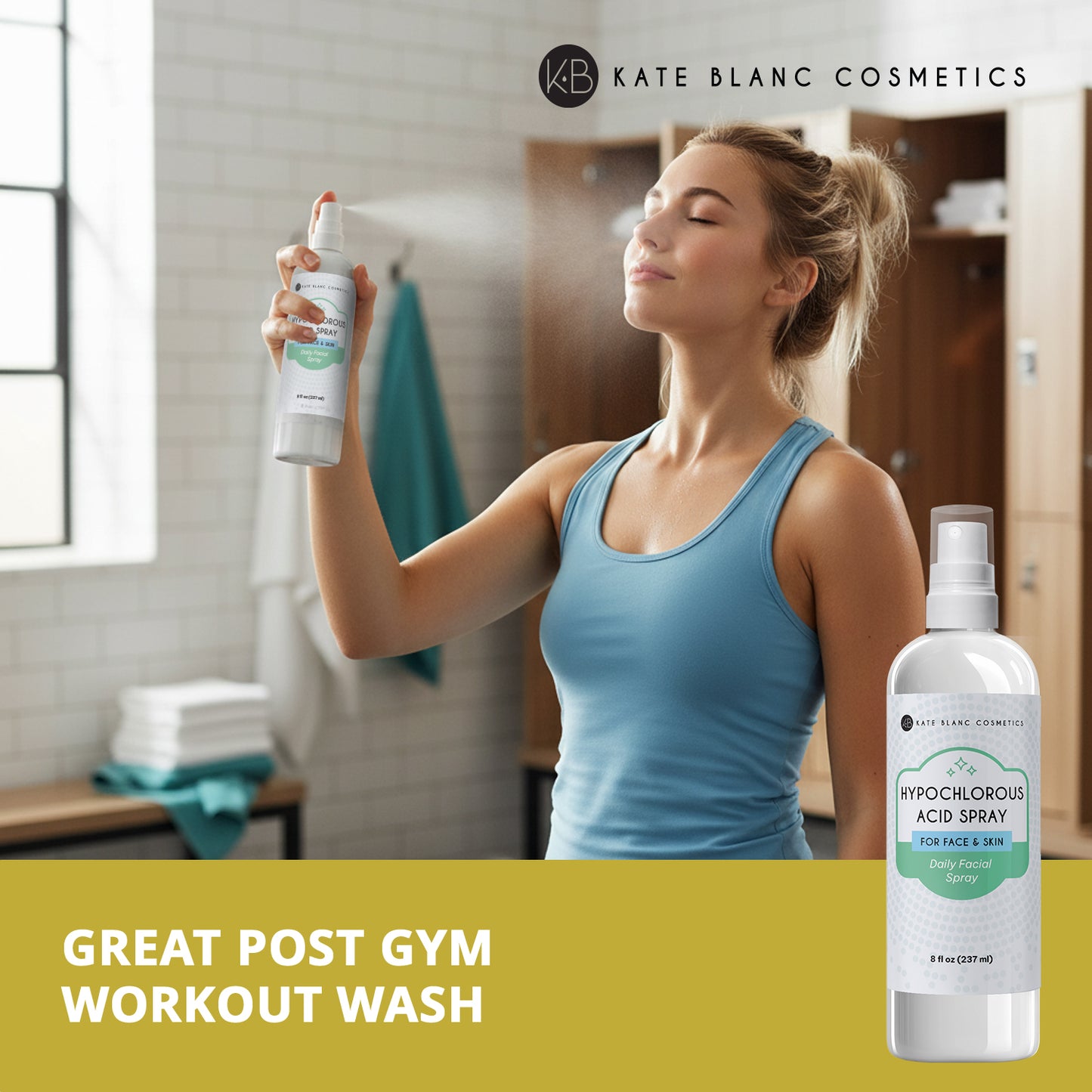 Hypochlorous Acid Spray for Face and Skin