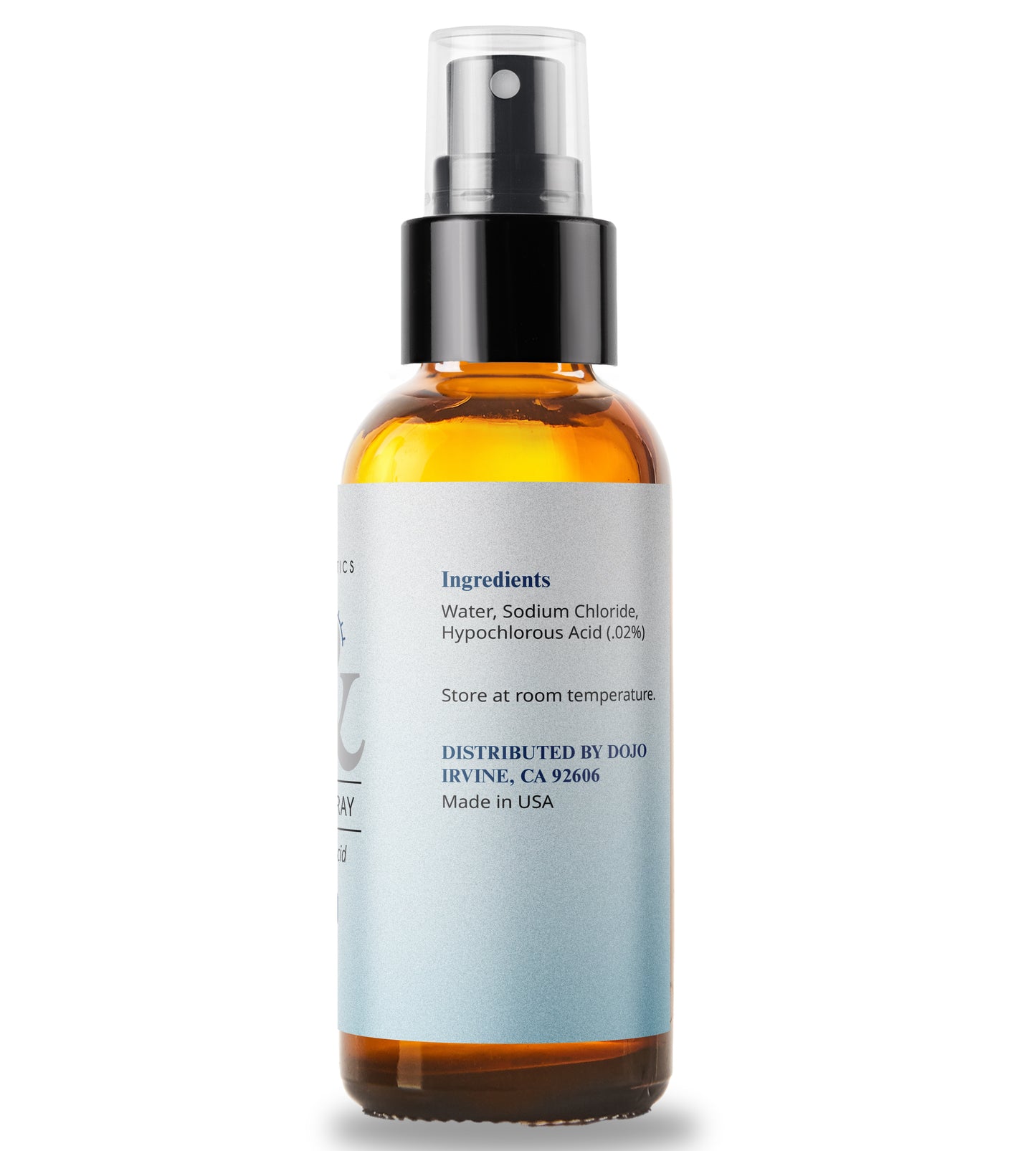 Eyelid & Eyelash Cleanser Spray with .02% Hypochlorous Acid. Gentle Daily Facial Spray for Skin (4oz)