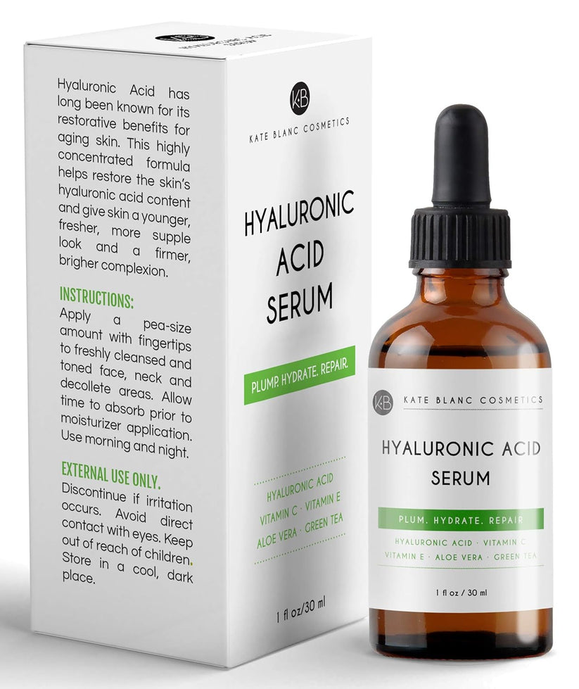 Hyaluronic Acid Serum for Face, Eyes, & Skin to Soften & Hydrate Skin ...