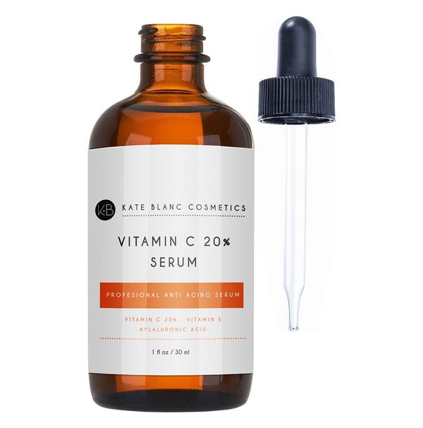 Vitamin C Serum for Face 20 with Hyaluronic Acid & Vitamin E Kate