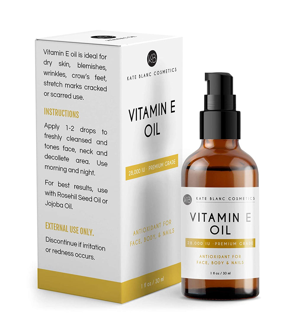 Vitamin E Oil Kate Blanc Cosmetics