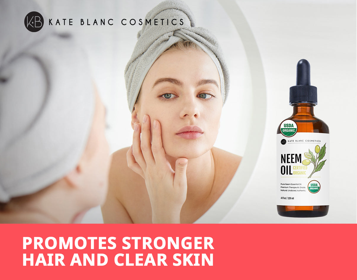 Neem Oil - USDA Organic – Kate Blanc Cosmetics